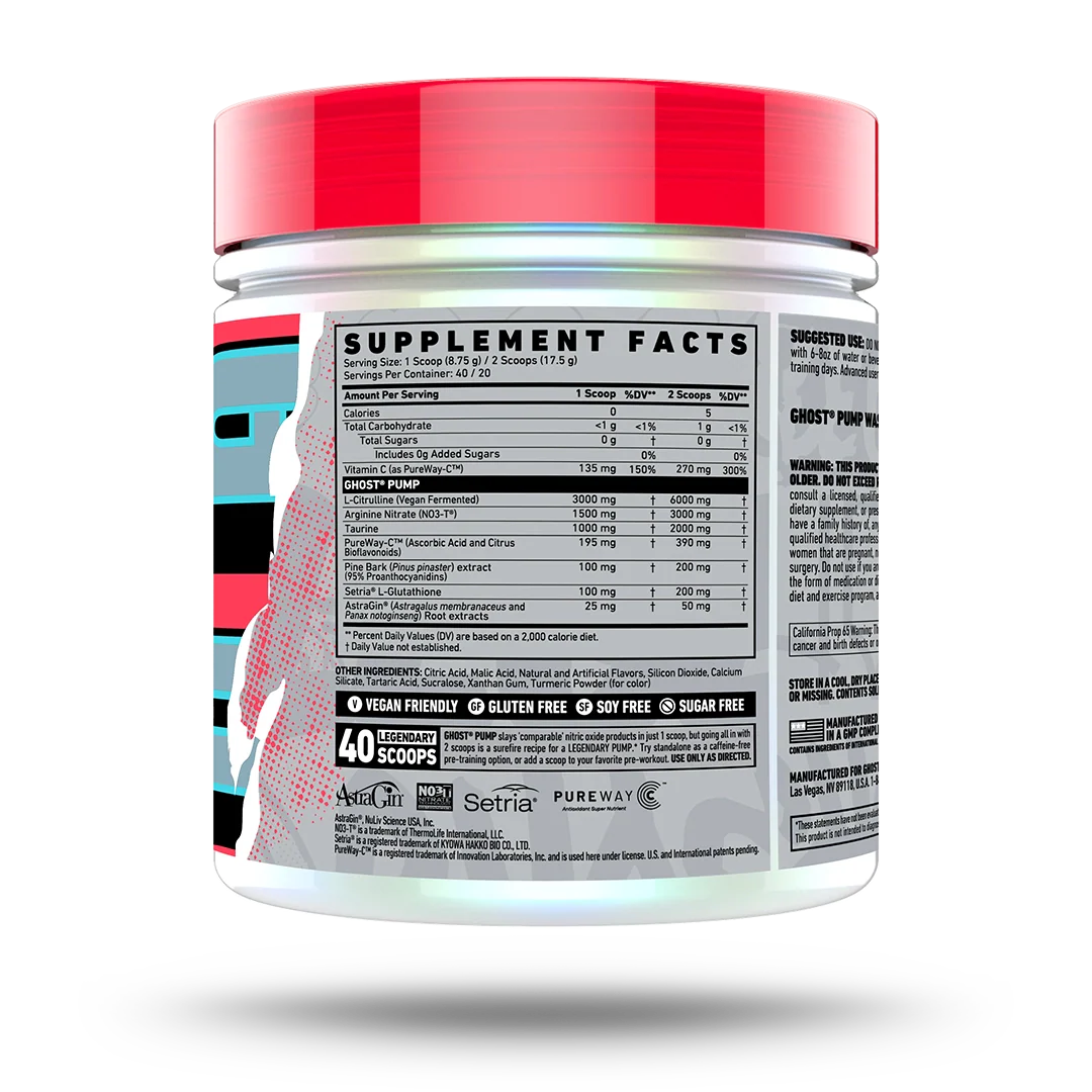 Ghost Pump Nitric Oxide
