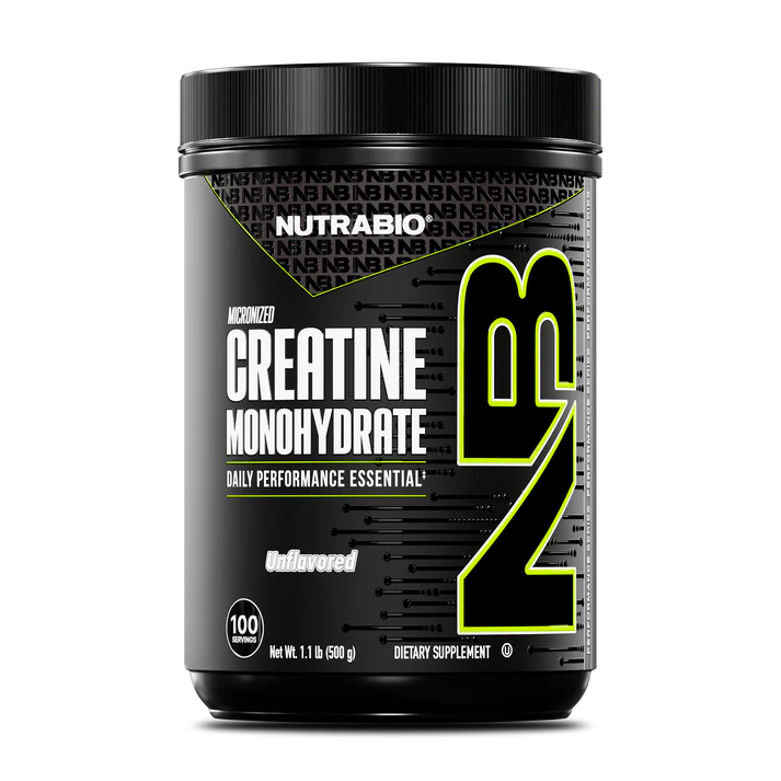 NutraBio Micronized Creatine Monohydrate Powder