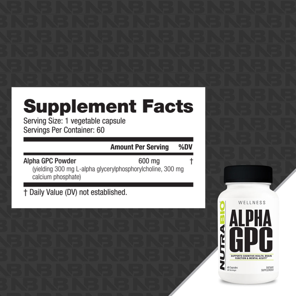 Nutra Bio Alpha GPC 60ct