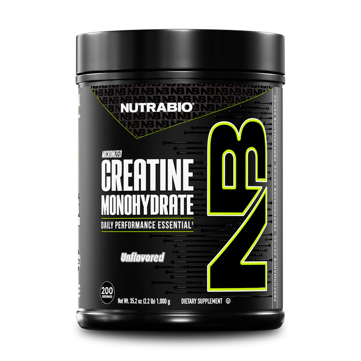 NutraBio Micronized Creatine Monohydrate Powder