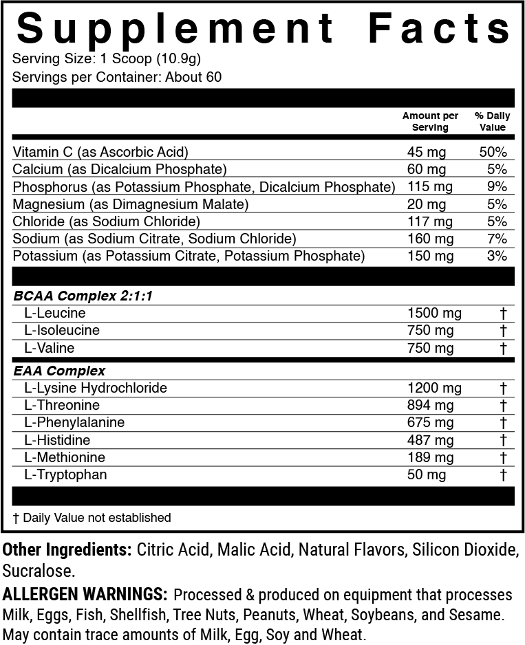 1st Phorm Essential Amino Acids