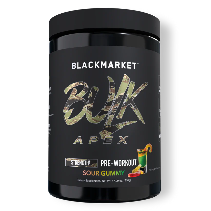 Blackmarket BULK Apex Strength Pre-Workout