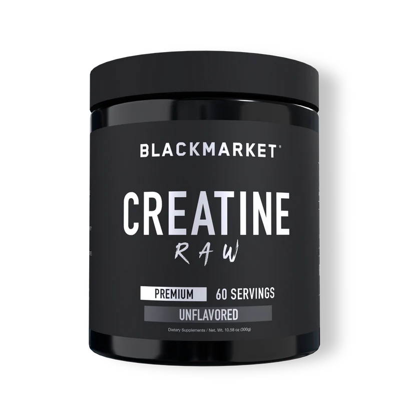 Blackmarket RAW Creatine Monohydrate