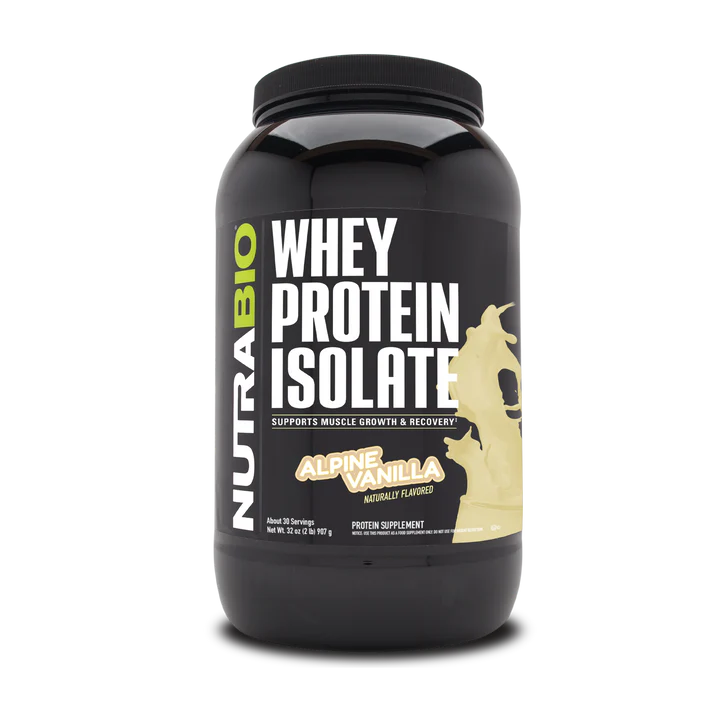 NutraBio Whey Protein Isolate