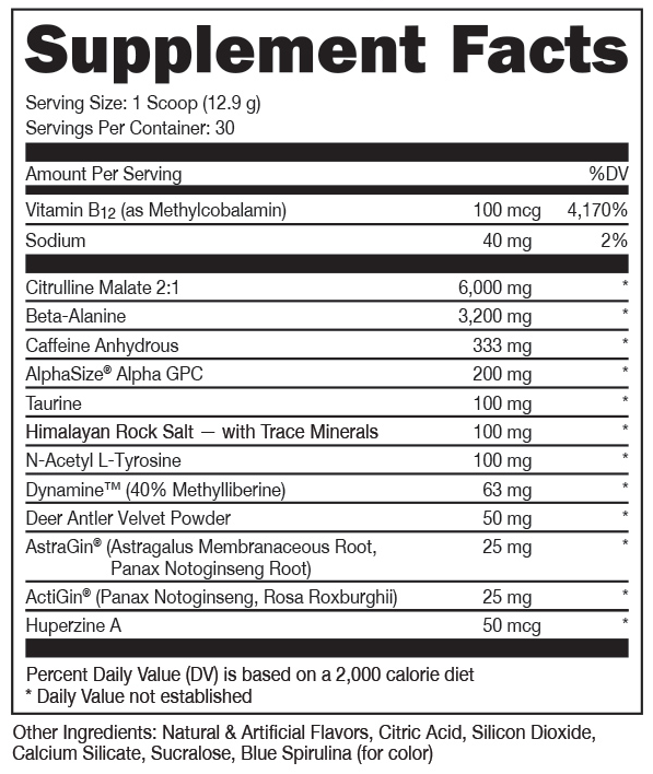 Bucked Up BAMF Pre-Workout