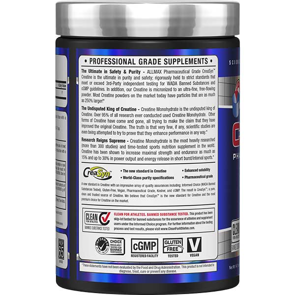 Allmax Creatine Monohydrate Powder 400g