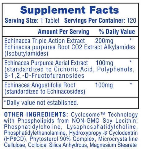 Hi Tech Echinacea 120ct