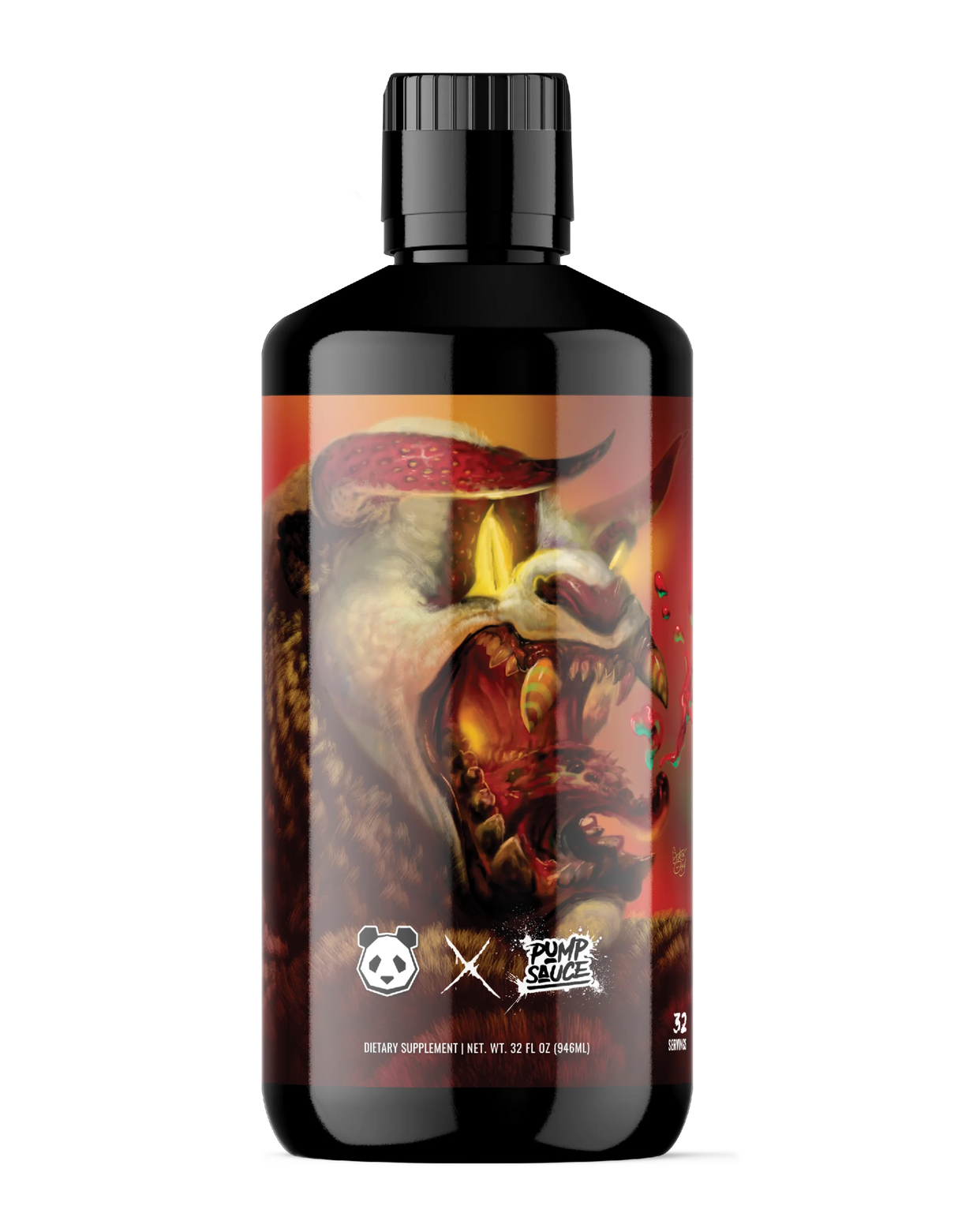 Panda Supps X Pump Sauce Collaboration Liquid Pre Workout