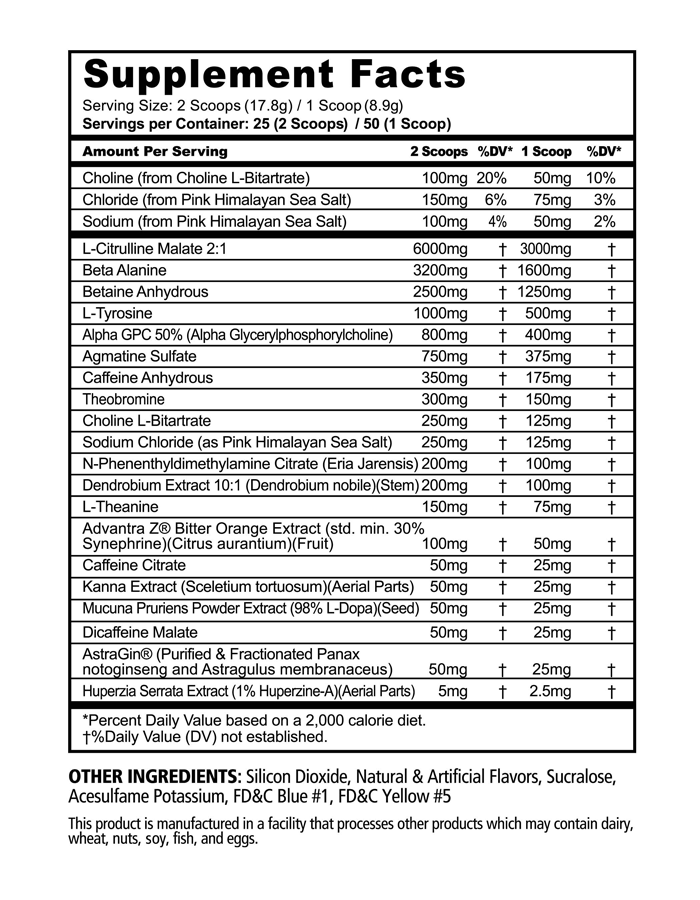 Rampage Extreme Pre Workout