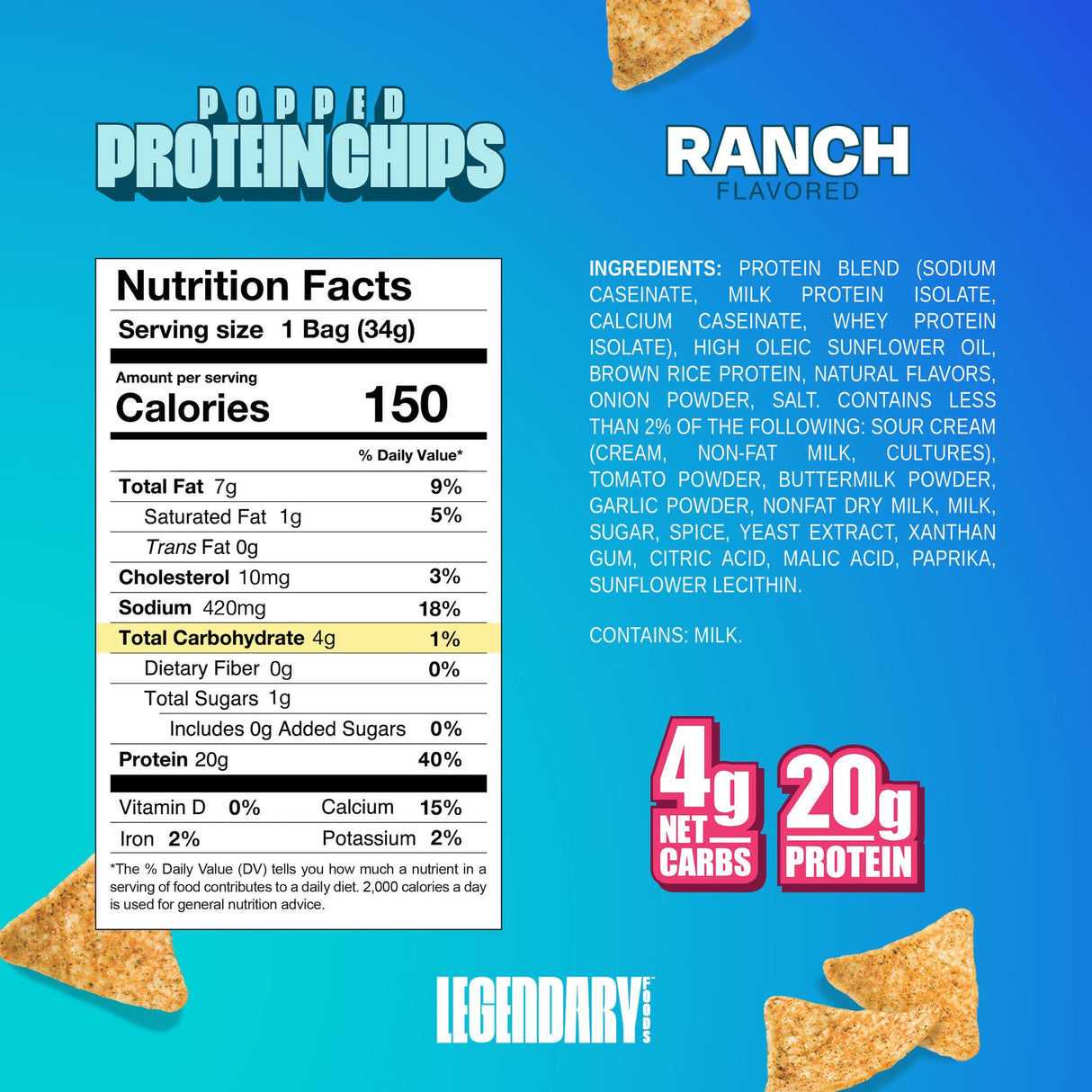 Legendary Protein Chips