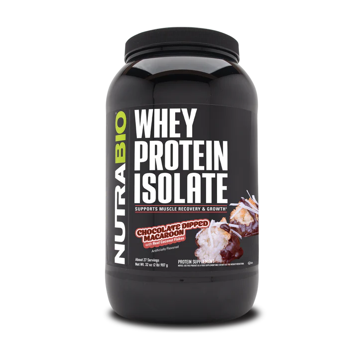 NutraBio Whey Protein Isolate