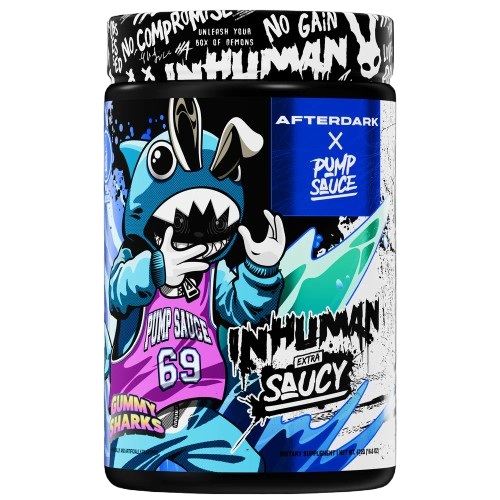 AfterDark X Pump Sauce: Inhuman Extra Saucy Pre-Workout