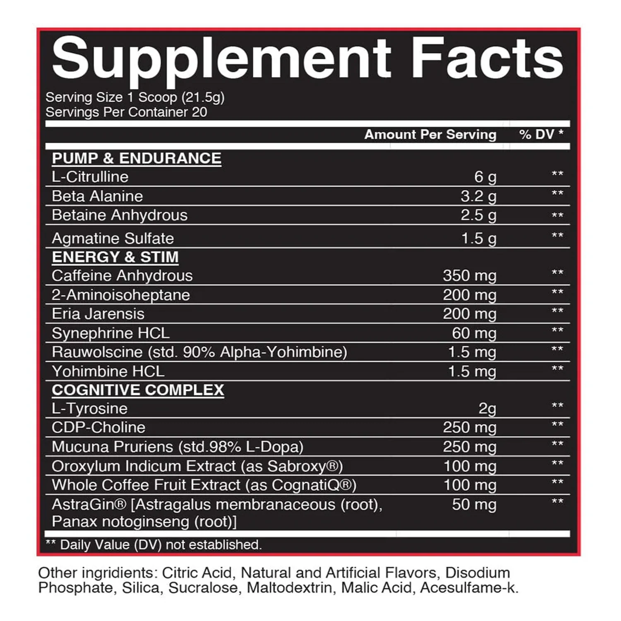 Souls 4 Sale Pre-Workout: We Want You Edition (Cherry Slush)