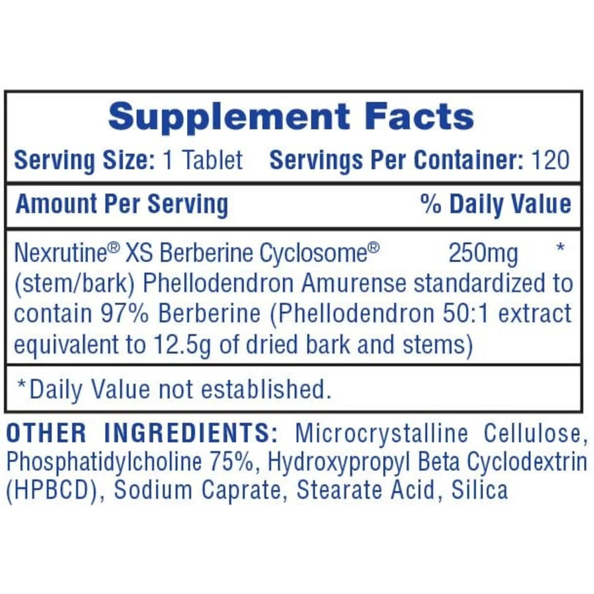Hi-Tech Pharmaceuticals Berberine