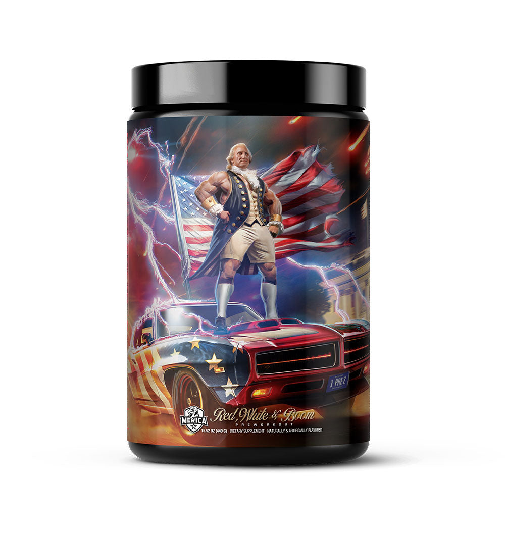 'Merica Labz Red, White & Boom Pre-Workout
