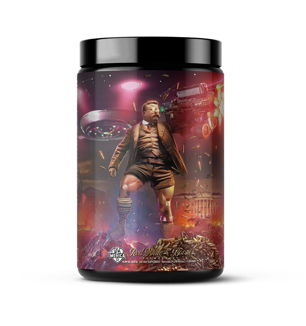 'Merica Labz Red, White & Boom Pre-Workout