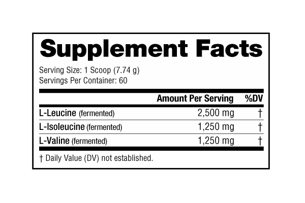 NutraBio BCAA 5000