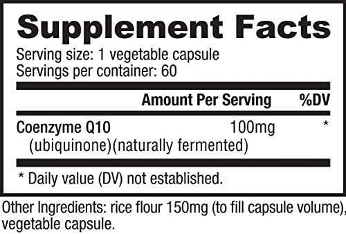 Nutra Bio CoQ10 100mg 60ct
