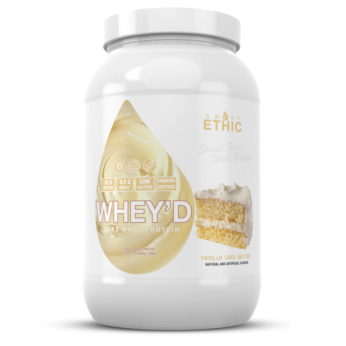 Sweat Ethic Whey'd Pure Whey Protein