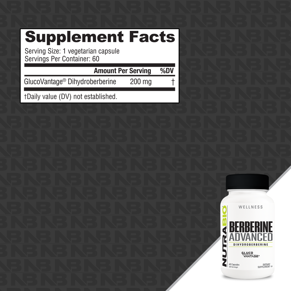 NutraBio Berberine Advanced