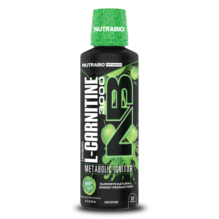 NutraBio LeanShots L-Carnitine 3000