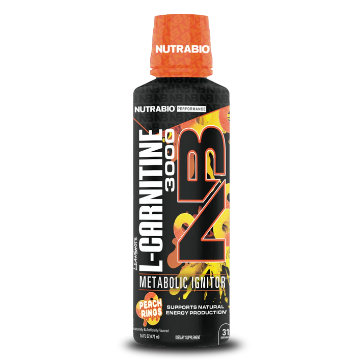 NutraBio LeanShots L-Carnitine 3000