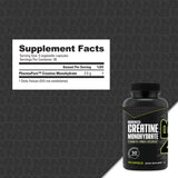 NutraBio Creatine Monohydrate Capsules 150ct