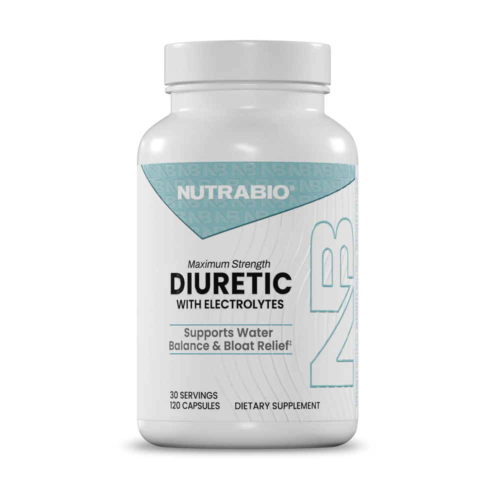 NutraBio Maximum Strength Diuretic with Electrolytes