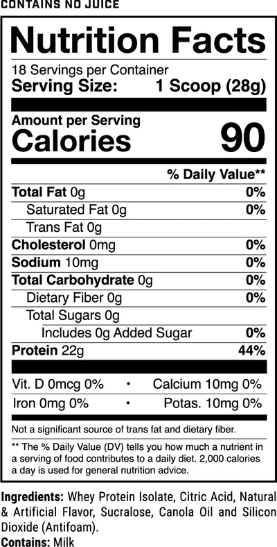 1st Phorm Phormula-1 Clear Whey Isolate