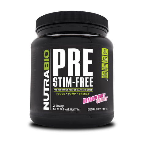 Nutra Bio Pre Stim Free