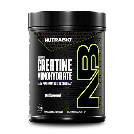 NutraBio Micronized Creatine Monohydrate Powder