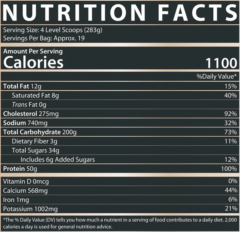 Nutrex Mass Infusion 12lb - High-Calorie Mass Gainer For Maximum Muscle Growth