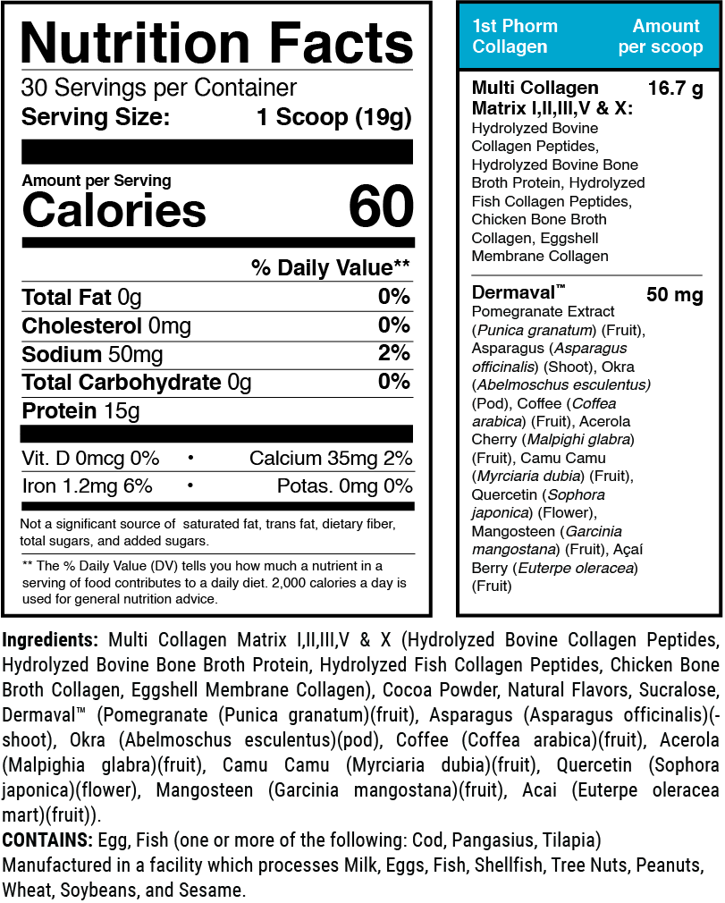 1st Phorm Collagen with Dermaval
