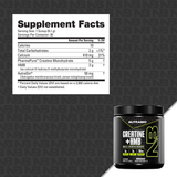 NutraBio Creatine + HMB