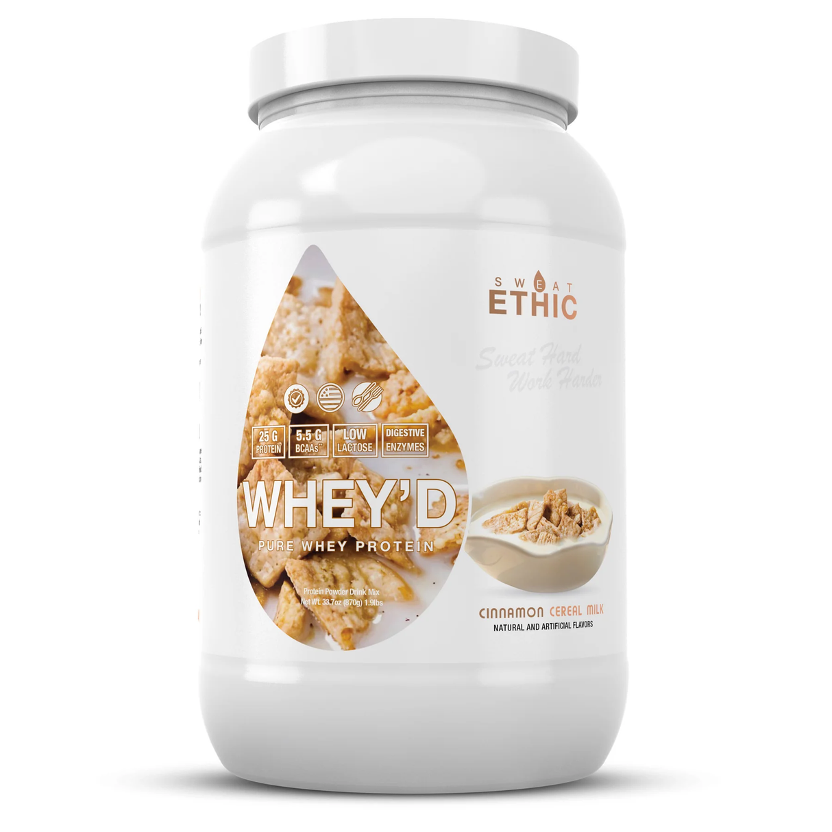 Sweat Ethic Whey'd Pure Whey Protein
