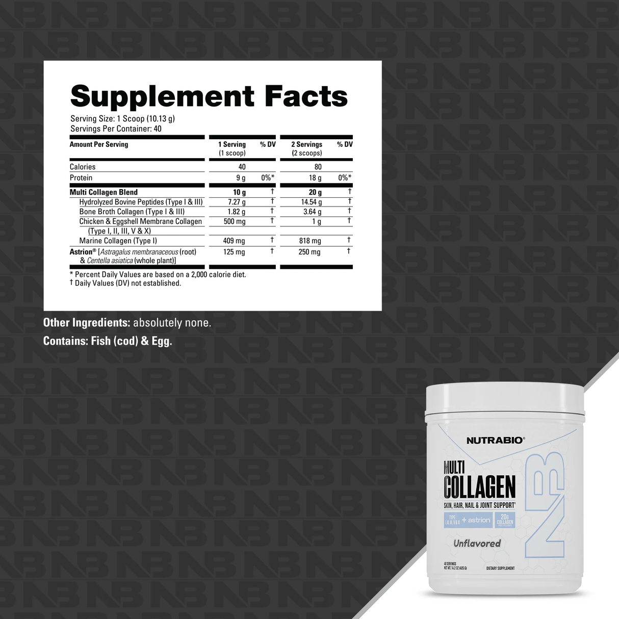 NutraBio Multi Collagen