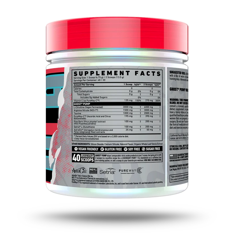 Ghost Pump Nitric Oxide