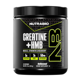 NutraBio Creatine + HMB