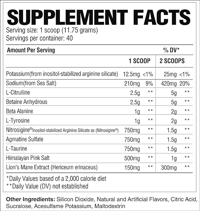 RAW Pump Non-Stim