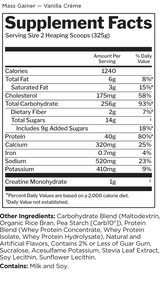 Rule1 Mass Gainer 12lb