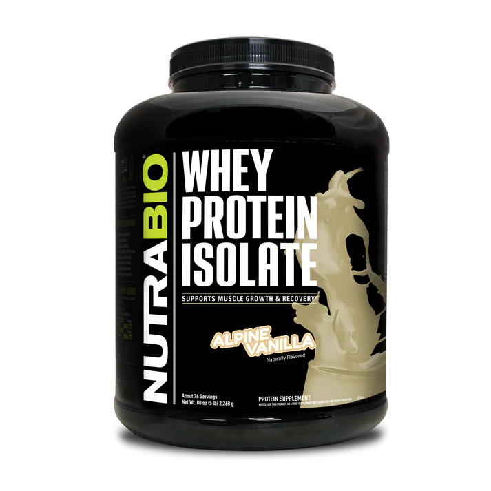 NutraBio Whey Protein Isolate