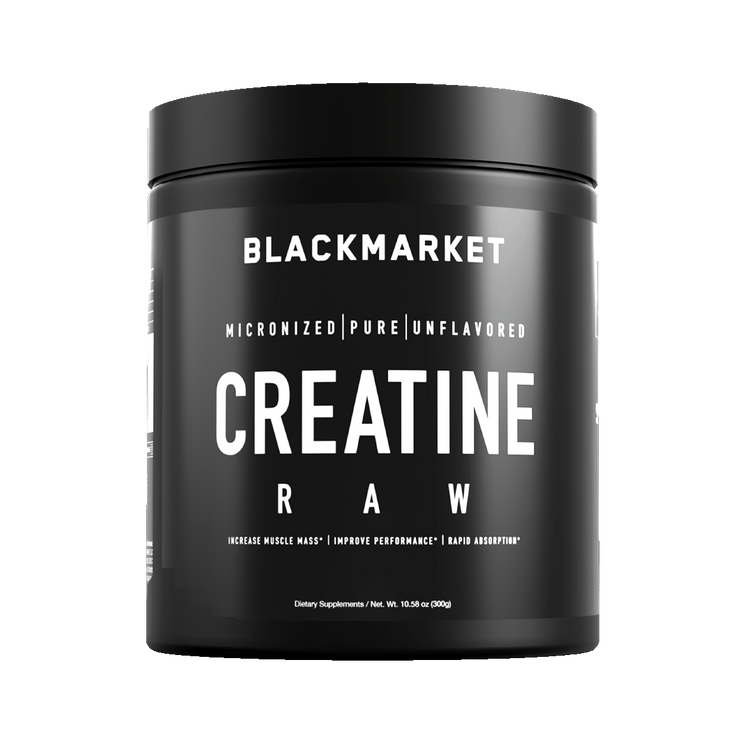 Blackmarket RAW Creatine Monohydrate