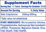 Hi-Tech Pharmaceuticals Ecdisten (Beta Ecdysterone 250mg)