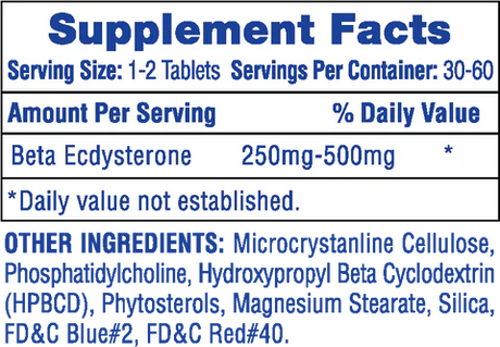 Hi-Tech Pharmaceuticals Ecdisten (Beta Ecdysterone 250mg)