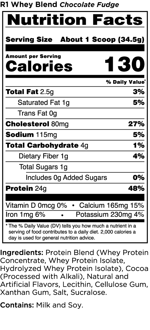 Rule1 Whey Blend