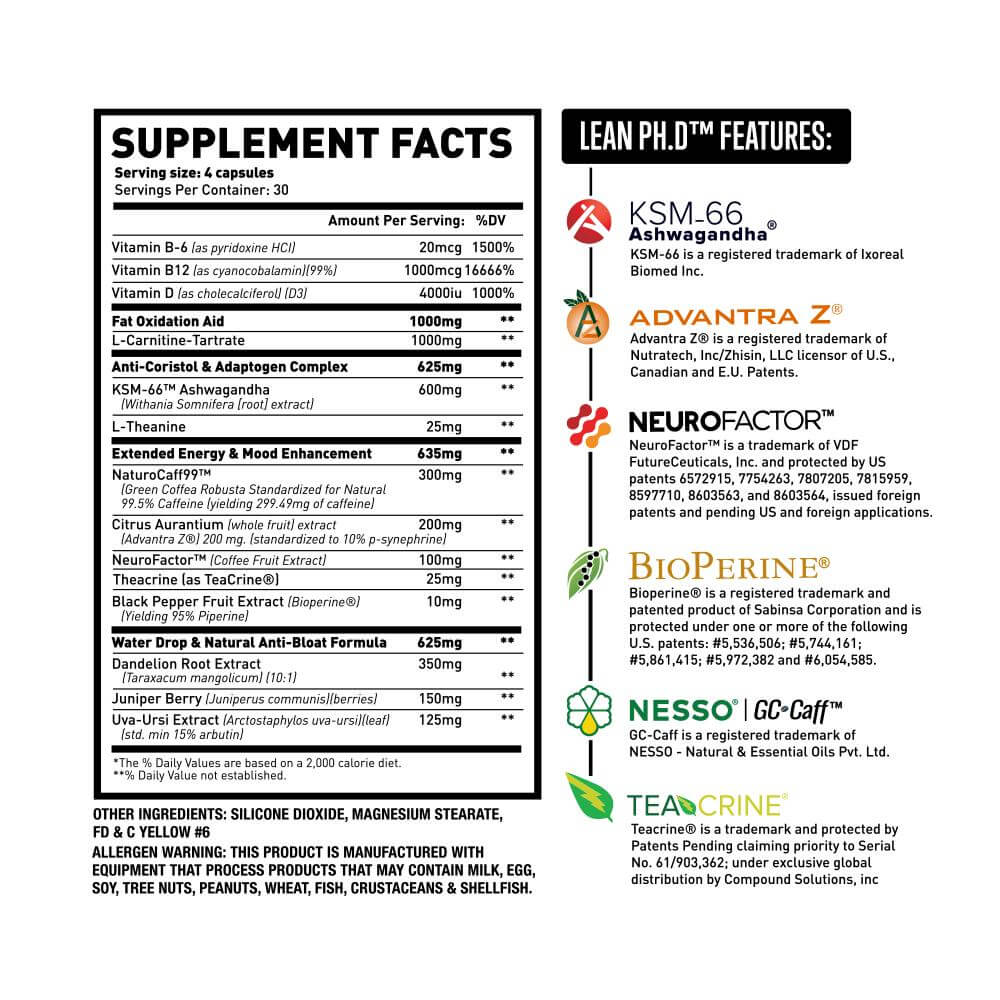 Lean Ph.D 120caps