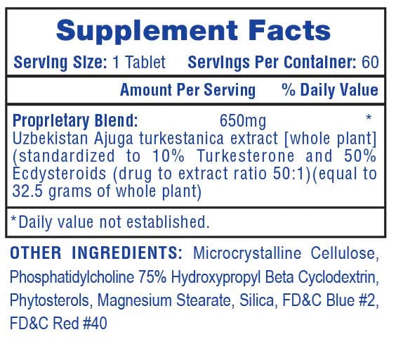 Turkesterone 650