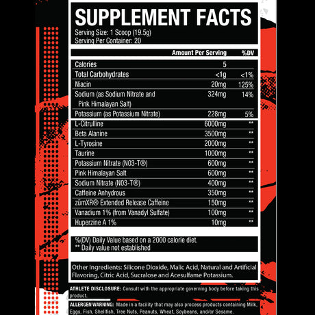 Alchemy Labs YAKKA Pre-Workout