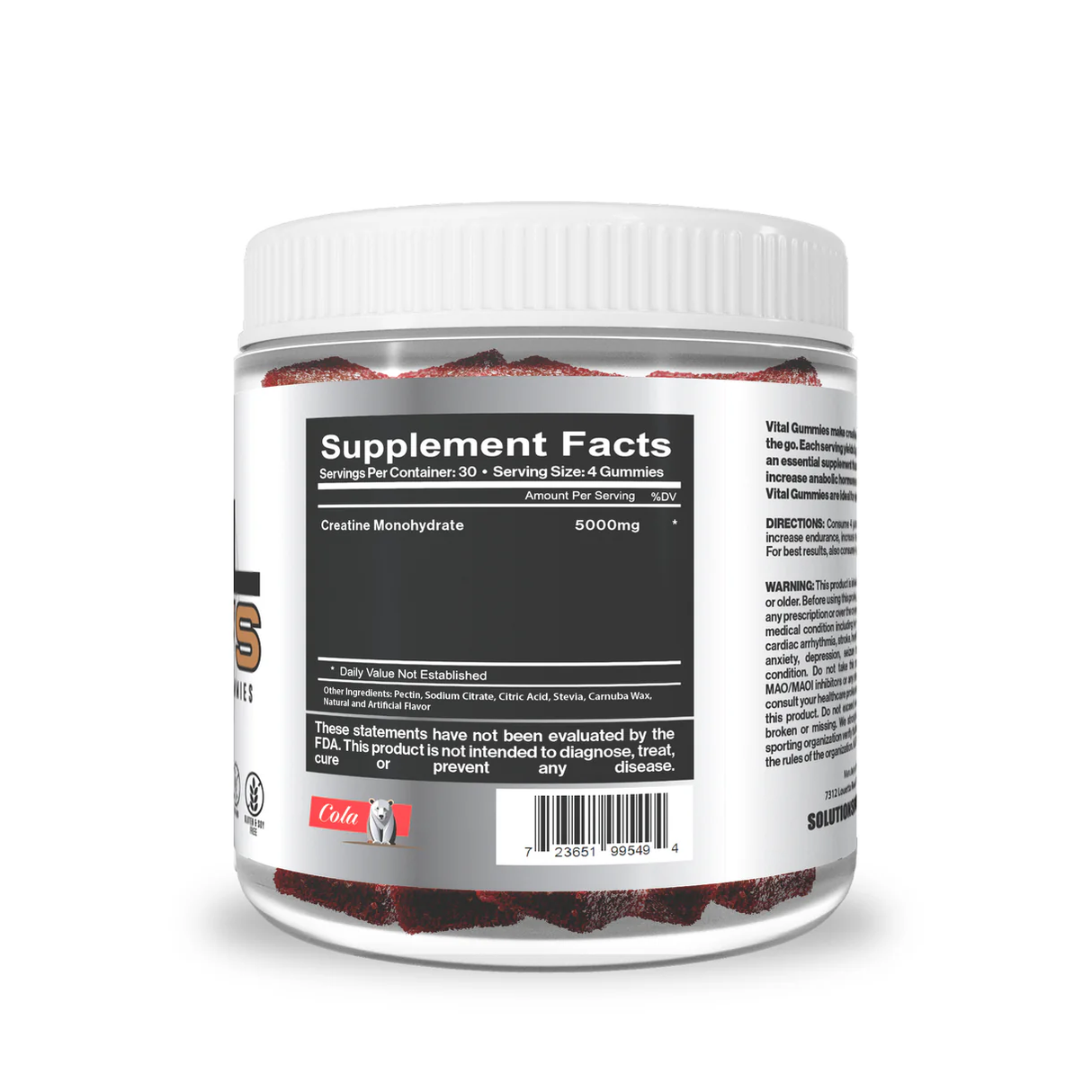 Vital Chews Creatine Monohydrate Gummies