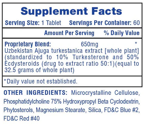 Turkesterone 650